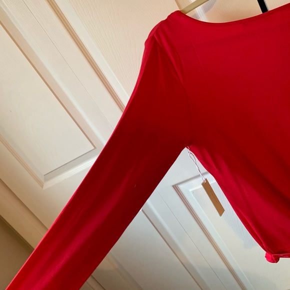 Tart Long Sleeve Wrap Front Top - Picture 9 of 12